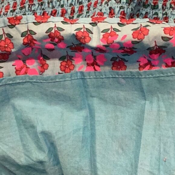 NWT J. CREW Smocked Mermaid Midi Skirt in Floral Block Sz 8 - Picture 8 of 9